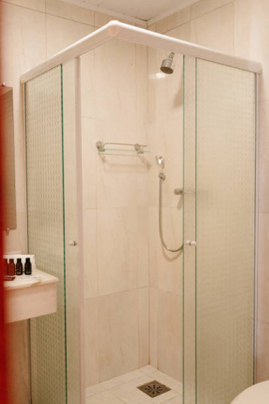 Empresa de Box de Vidro para Banheiro Residencial Entre Verdes - Box Espelhado